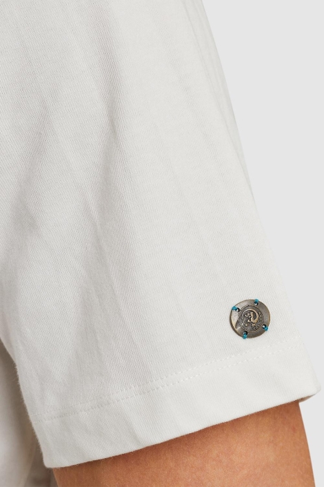 Cast Iron short sleeve r-neck regular fit si